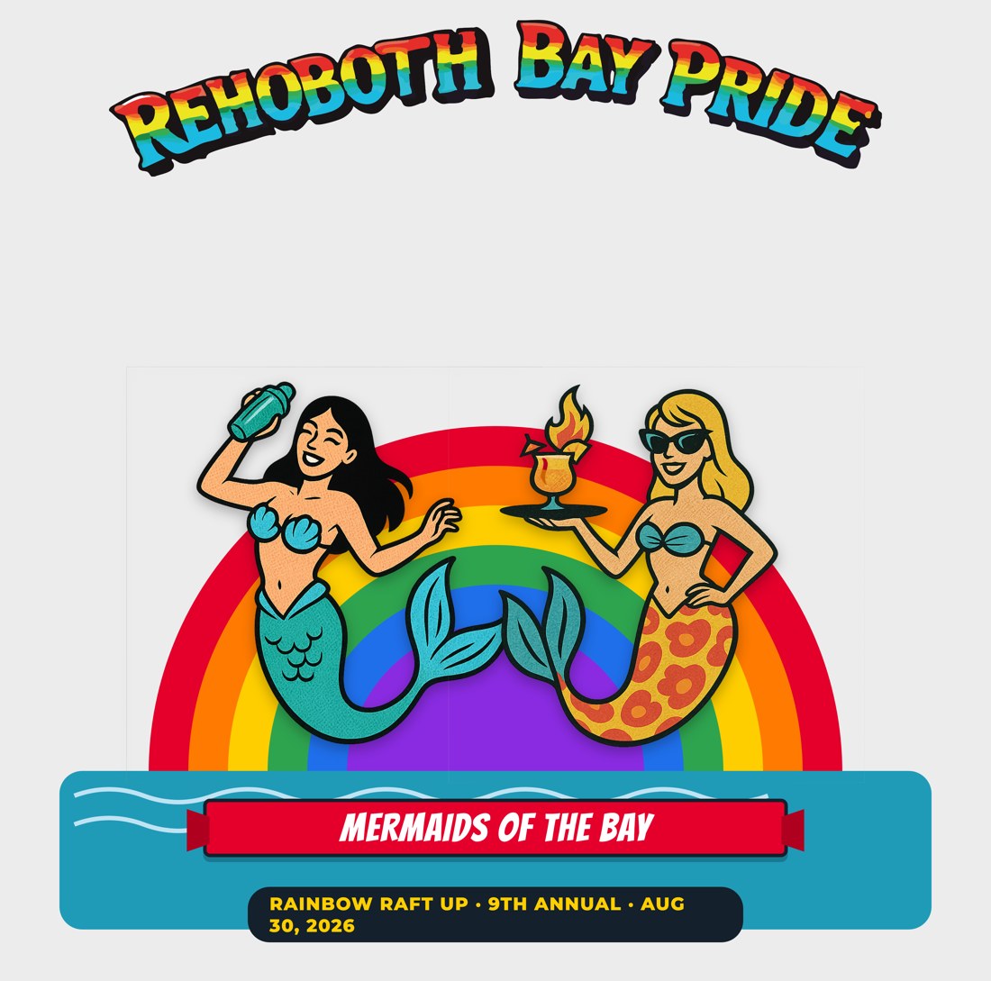 Mermaids of the Bay tee
